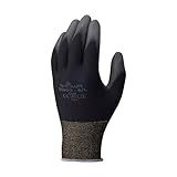 [ショーワグローブ] 低発塵 B0500パームフィット手袋 ブラック Sサイズ 1双 (× 2)