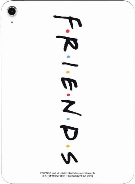 Skinit Decal Tablet Skin Compatible with iPad 11th Gen (2025) - Officially Licensed Warner Bros Classic Friends Icons Design