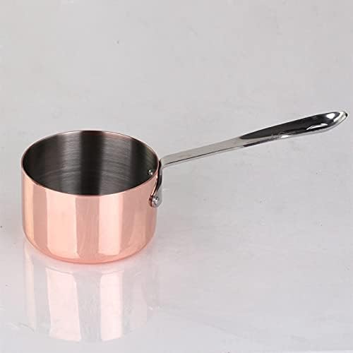 Hacbop Copper-Plated Gravy Boat and Sauce Cup - Western Restaurant Serving Pot for French Fries and Milk (3.8cm) - Image 3