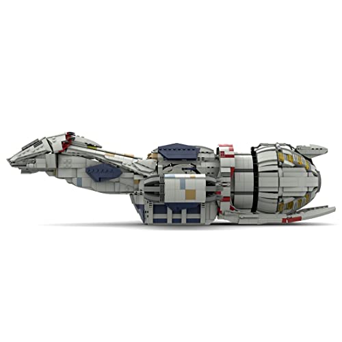 Ruiyif Firefly Serenity Battleship Bricks Model Moc-110302, Spaceship Building Kit, 2816Pcs Moc Building Blocks Construction Toys Compatible With Lego #TOP3