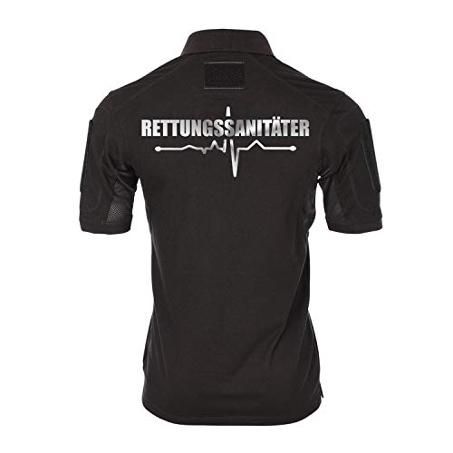 Tactical Polo de sauvetage réfléchissant Copytec noir XXX-Large vêtement de sécurité