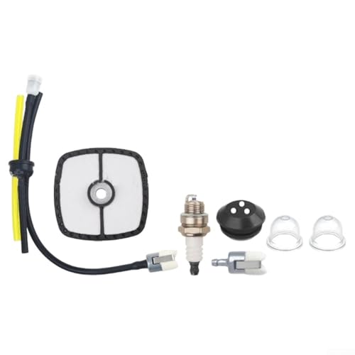 Kit d'entretien d'allumage compatible avec ECHO SRM225 GT225 PAS225 SRM210 HC150, filtre à air, bougie d'allumage, conduite de carburant, ampoule d'amorçage, accessoires pour débroussailleuse