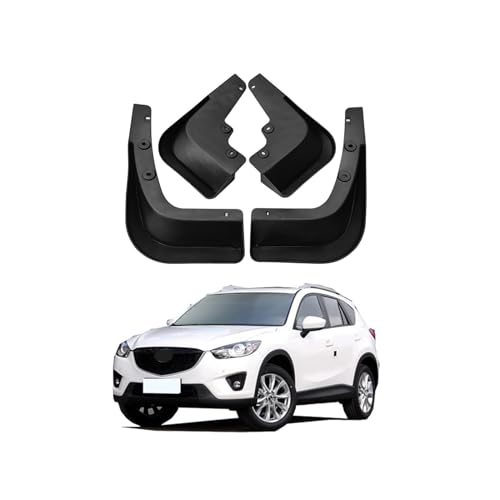 Image of Car Mud Flaps Mudguard for Mazda CX-5 2013-2024 Front and Rear Mudflaps Splash Guards Heavy Duty Flares 4-PC Auto Accessories,Send 1 Car Wash Towel,2013~2016