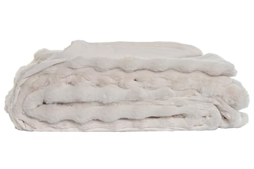 MANTA POLIESTER 220X240X1 850 GSM CAMA CRUDO