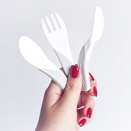 Twistshake Bebek Öğrenme Çatal ve Kaşık Seti Pembe 6+ Ay - Görsel 2