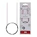 KnitPro Zing - Agujas Circulares fijas de 80 cm, tamaño 2 mm