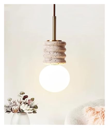 Petite Suspension Chevet en Pierre pour une Ambiance Cosy de Chambre à Coucher