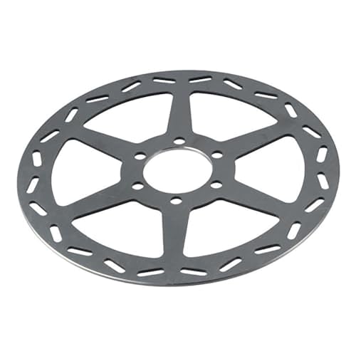 BYOBYO 180mm/7.09inch Silver Rear Brake Disc Rotor Disk,Metal Mini Bike