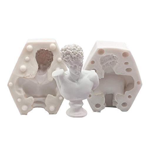 Romance coppia stampo in silicone candela gesso fai da te stampo per colata in resina epossidica desktop decorazioni per la casa stampi artigianali fatti a mano