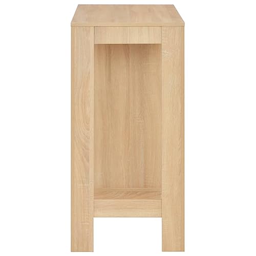 Table de bar avec étagère gain de place pour aménager un petit studio