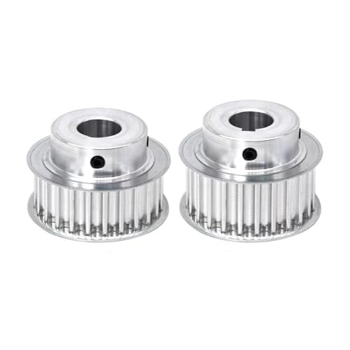 Polea de correa de distribución de 34 dientes y 8 mm con orificio de 40 mm para motor industrial