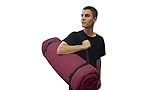 Tragbare Futon Burgunder, 200x140x4 cm