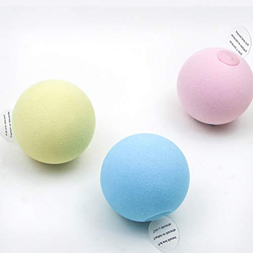 Balacoo 3 peças de brinquedo de espuma vinílica acetinada para gatos e gatos para ambientes internos