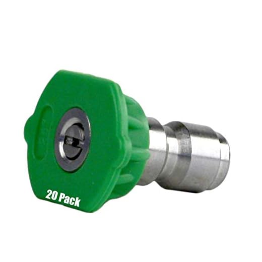20-Pack High Pressure Washer Nozzle Tips