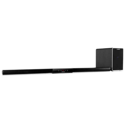 Blaupunkt SB X50e aktive Super Slim 2.1 Soundbar System mit kabellosem Subwoofer (Bluetooth, 100 Watt RMS)