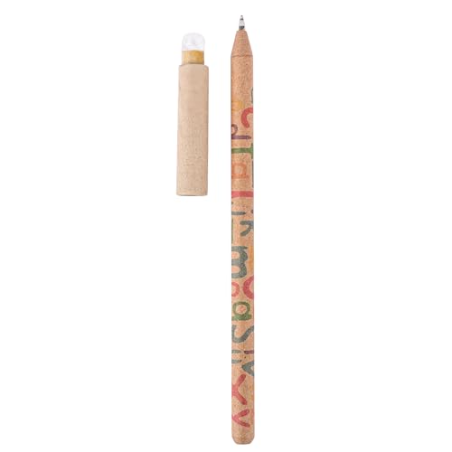 Image of GIFTONETREE Eco Friendly Plantable Seed Pens | Return Gift | Corporate Gifting | Best for Distributing in School (Loose Self-Design Pen, 40, count), Ink Color-Blue