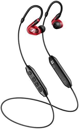 IE 100 Pro Wireless inโEar Monitors | Red | Precision Dynamic Drivers | Detachable Cable | 20 Hzโ18 kHz FR | Ideal for Musicians, Live Monitoring & Studio Recording(509173)