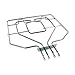 DL-pro Elemento calefactor de 2800 W, 230 V, para horno Bosch, Siemens, Constructa 684722 00684722