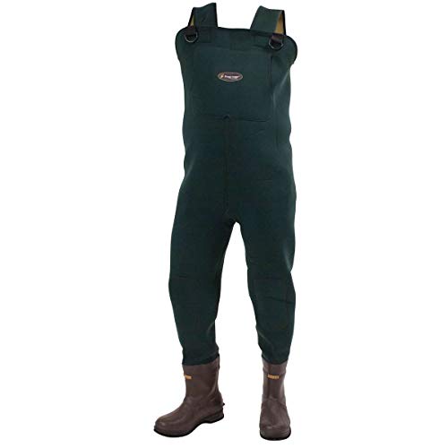 FROGG TOGGS Amphib Neoprene Waterproof Bootfoot Fishing Chest Wader for Fishing