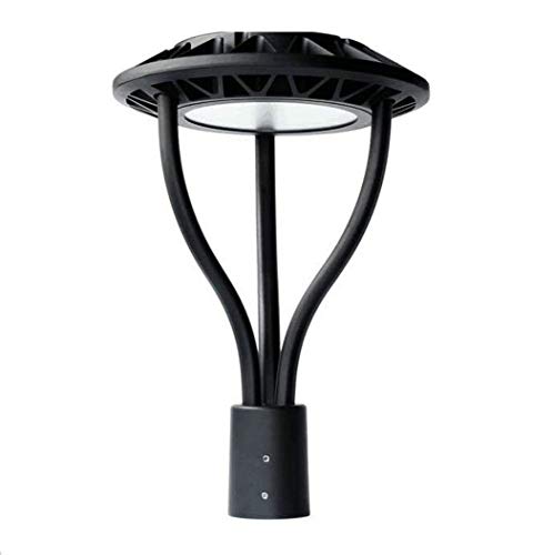 Get Cheap Price CYLED Post Top Light 60W LED Circular Area Light 7000Lm 6000K (150W Equivalent) Garden Pole Lights Waterproof Outdoor Post Top Lamps Lamp Top Pathway Pole Light Fixture for Street Yard Garden