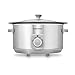 Price comparison product image Morphy Richards 461014 Sear & Stew 6.5 Litre Aluminium Slow Cooker, One-Pot Solution, Brushed Stainless Steel