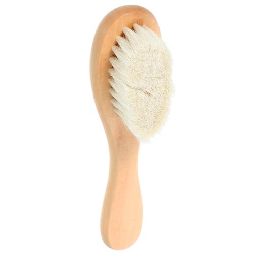 TOYANDONA Brosse à Laver Poils de Porc Doux pour Vêtements Délicats Coton Lin Outil Détachant et Ergonomique pour Entretien Textile