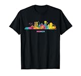Wasserfarben City Art Skyline Designs