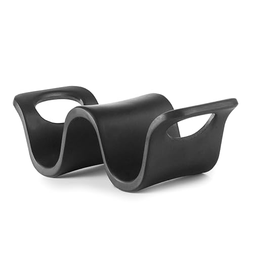 LACOR - 63281 - Soporte para Tacos, Melamina, 1-2 Tacos, Diseño Ondulado, Ranuras en V, No Apto para Cocinar, Resistente, No Apto para Microondas, Apto para lavavajillas, Apilable, BPA Free,12x6x4cm