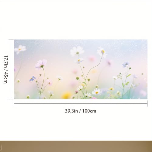 Vinilo Decorativo para Ventana IVN con Diseño Floral Suave miniatura 3