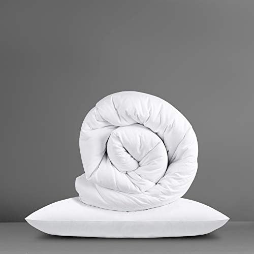 Slumberdown Little Slumbers Anti Allergy Kids Single Duvet 7.5 Tog Summer Duvet Single Bed Plus Soft Pillow