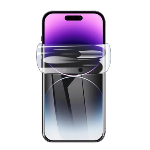 ISARVIQUE - ISARVIQUE Hydrogel Film Screen Protector for iPhone 17 Pro, Soft TPU Transparent Protective Screen Protector Film -Not Tempered Glass -3 Packs