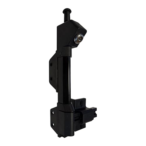 Gate Latch Magnetic Top Pull Latch Keeper for Pet Garden or Fenced Safety Outdoor Anti-Theft Gate Latch 12 Inch Black Magna Latch Gates Protector for Pet Ideal for Any Residential Gate