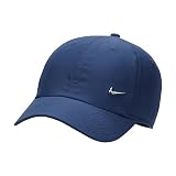 Nike Df Club Baseballkappe Midnight Navy/Metallic Silver M