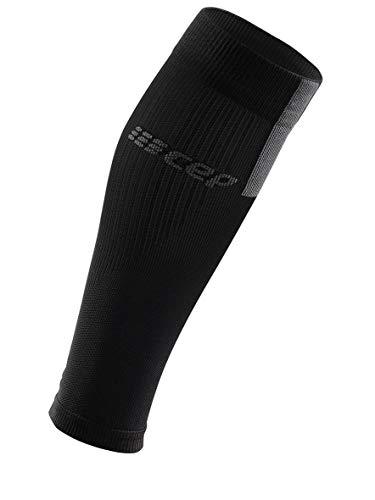 Cep Men's Compression Run Sleeves Calf Sleeves 3.0, Black/Dark Grey Iv #TOP1