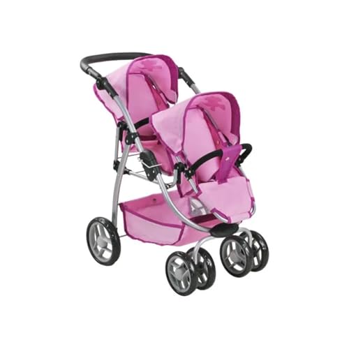 Knorrtoys 16474 - Zwillingspuppenwagen Milo - 'UMA.Das Einhorn'