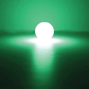 Chuckit! Max Glow Ball Dog Toy, Medium (2.5 Inch Diameter) for Dogs 20-60 lbs, Pack of 4