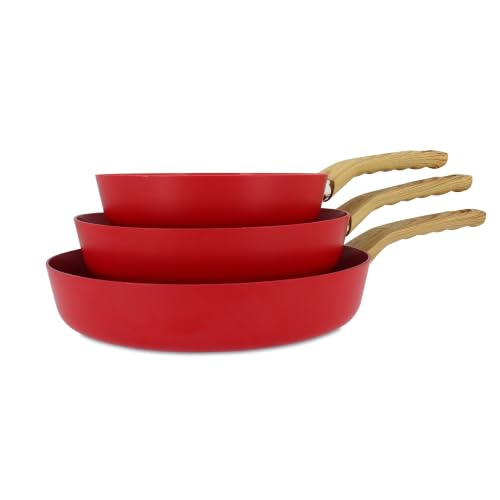 MENASTYL Colorama, set de 3 poêles
