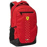 Ferrari Zaino Mochila, Rojo, Talla única Unisex niños