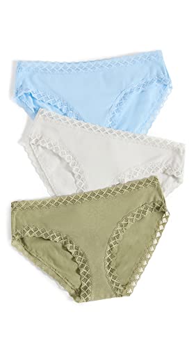 Image of Natori womens Bliss Girl Brief 3-pack Panties, Bliss Girl Brief 3-pack Panties