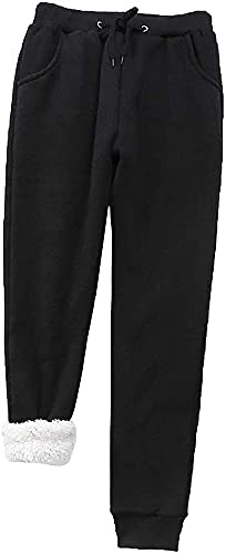 Pantalons de survêtement d'hiver contre le froid avec cordon de serrage