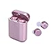 Produktbild Barir Drahtlose Ohrhörer, Touch Control Mini Stereo Bluetooth V4.2 In-Ear schnurlose Kopfhörer, Noise Cancelling Freisprecheinrichtung Sport-Kopfhörer (Color : Pink)
