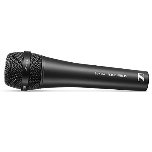 Sennheiser ゼンハイザー MD 445 ダイナミック ボーカルマイク HRSPカーディオイド 【国内正規品】 508828 頑丈なデザイン ライブ 音楽制作 楽器レコーディング