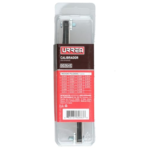 Calibrador de hojas 24 calibrador de hojas marca Urrea (3)