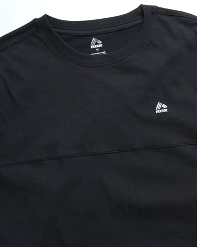 RBX Boys' Active Jogger Set - 2 Piece Hooded Short Sleeve T-Shirt and Fleece Joggers (Size: 4-12)4