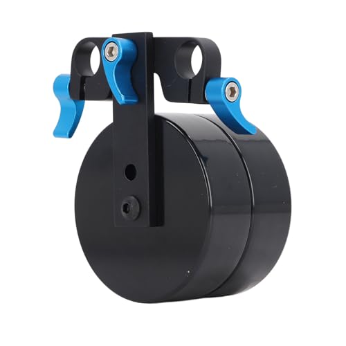 Juego de contrapesos universales para cámara de 2 x 2.0.9 kg para montar en el hombro para equilibrar, se adapta a varillas de 15 mm