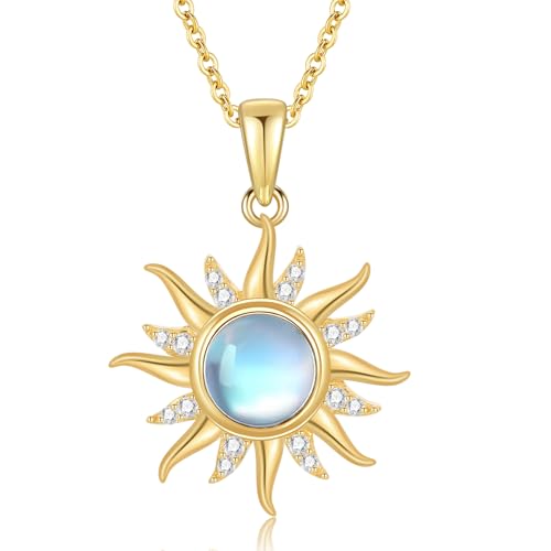 MUUYON Sun Moon Necklace
