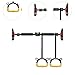 RNXRZANK Door Horizontal Bar Easy Installation Equipment Pull Up Bar for Doorway