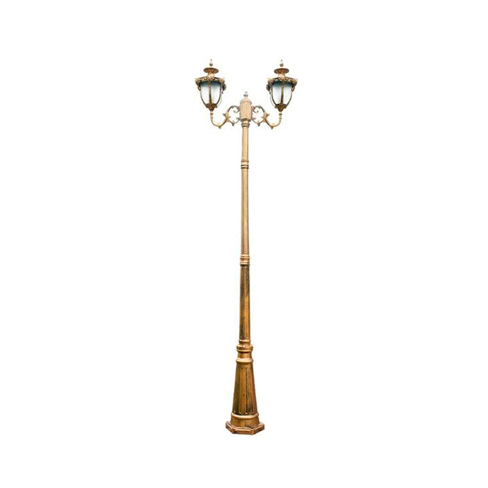 GTHTUHFD Lamp Post Lights Outdoor,Outdoor Street Waterproof High Pole Light European Retro Lawn Garden Aisle Pillar Villa Courtyard