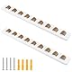 MUNGHOK 2 Stück 40cm Brillenhalter Wandmontage, Weiß Brillenhalter Wand Holz, Sonnenbrillen Aufbewahrung, Brillenaufbewahrung Wand, Sonnenbrillen Halter Wand Holz für Aufhängen mehrere Brillen