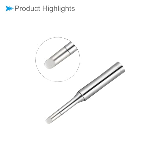 Image of Soldering Iron Tips, 4x6.5mm 900M-T-2C, Solder Tips Fine Soldering Gun Replacement Solder Welding - (Applications: for Soldering Irons Soldering Station), 10 Pieces